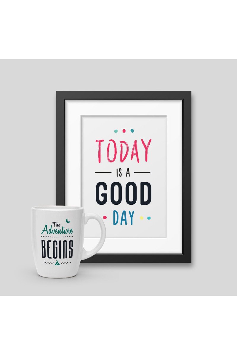 Pack Mug + Framed poster Pack Mug + Framed poster